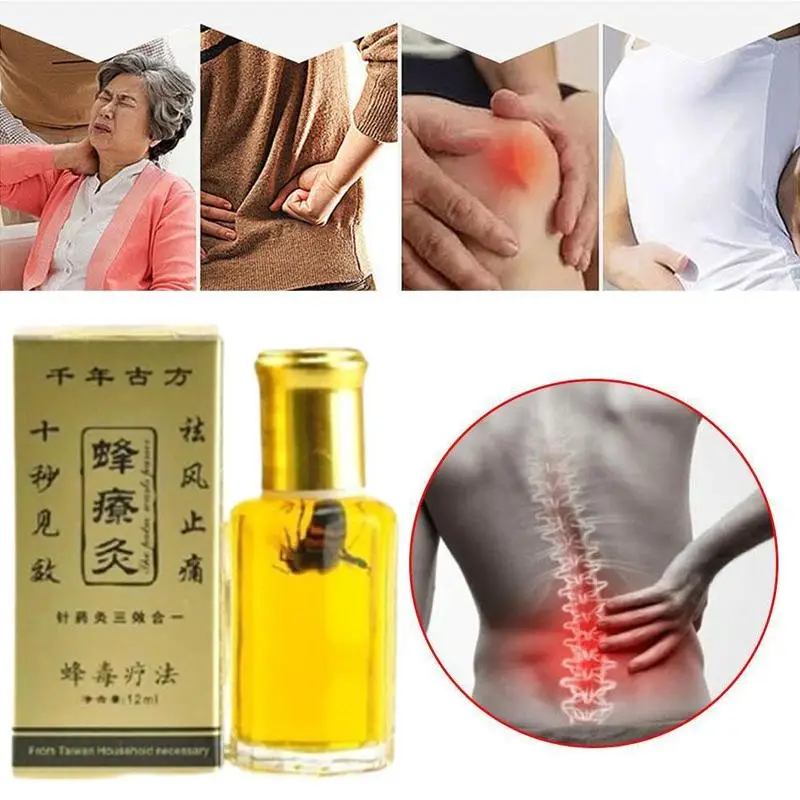 Chinese medicine Bee venom oil For joints pain waist back backache balm pain foot healthcare Relax health tiger Patches car G2O6 
Chinese medicine Bee venom oil For joints pain waist back backache balm pain foot healthcare Relax health tiger Patches car G2O6