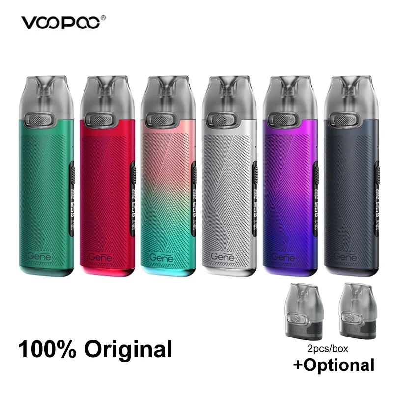 

Original VOOPOO V.THRU Pro Pod Vape Kit 3ml 0.7ohm/1.2ohm Coil Cartridge 900mAh Battery GENE Chip E-cig Vape kit vs Drag X