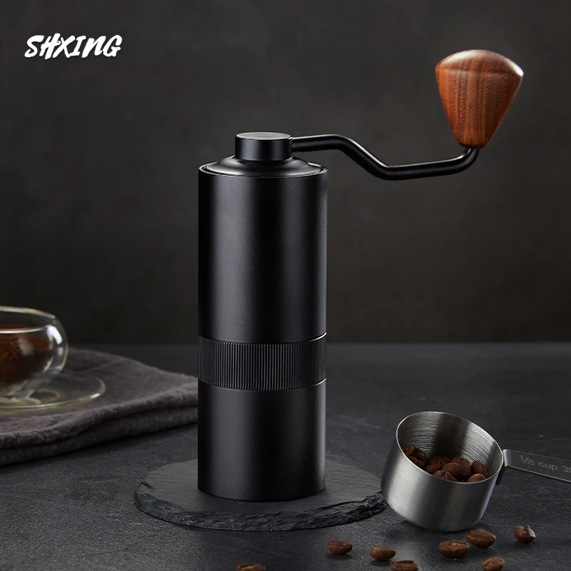 Hand-rolled Bean Machine Hand Coffee Small Mini Portable Grinder Stainless Steel Coffee Grinder Thickness Can Be Adjusted
Hand-rolled Bean Machine Hand Coffee Small Mini Portable Grinder Stainless Steel Coffee Grinder Thickness Can Be Adjusted