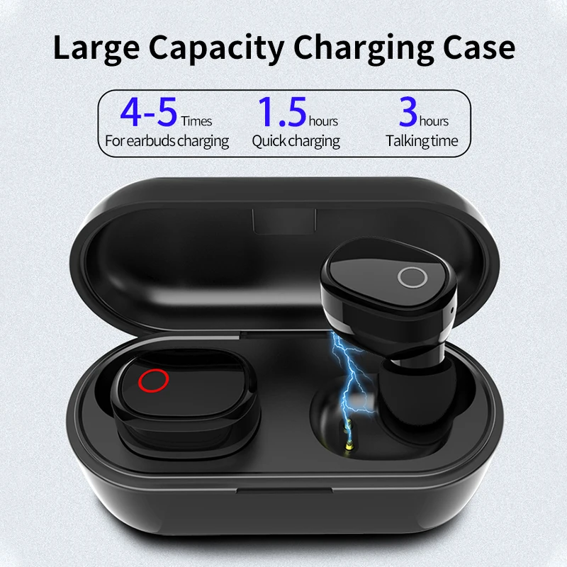 New wireless bluetooth headset mini stealth sport in-ear stereo pair TWS bluetooth headset
New wireless bluetooth headset mini stealth sport in-ear stereo pair TWS bluetooth headset