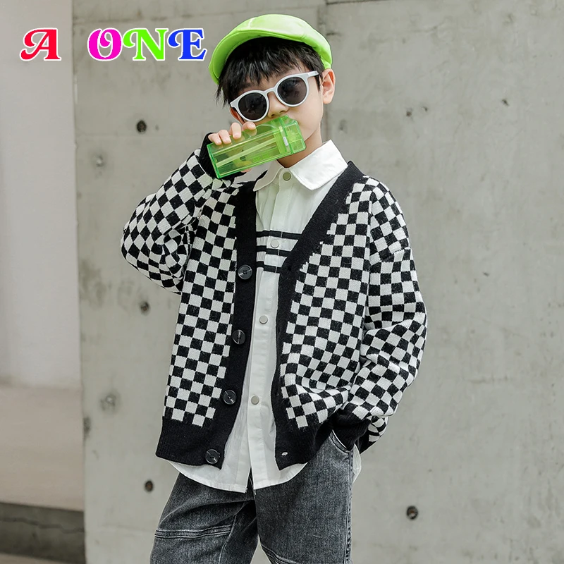 Autumn Spring boys sweater 2021 baby boys fall clothes kids toddler outfits V-neck casual plaid kids clothes 4T to 12T yrs
Autumn Spring boys sweater 2021 baby boys fall clothes kids toddler outfits V-neck casual plaid kids clothes 4T to 12T yrs