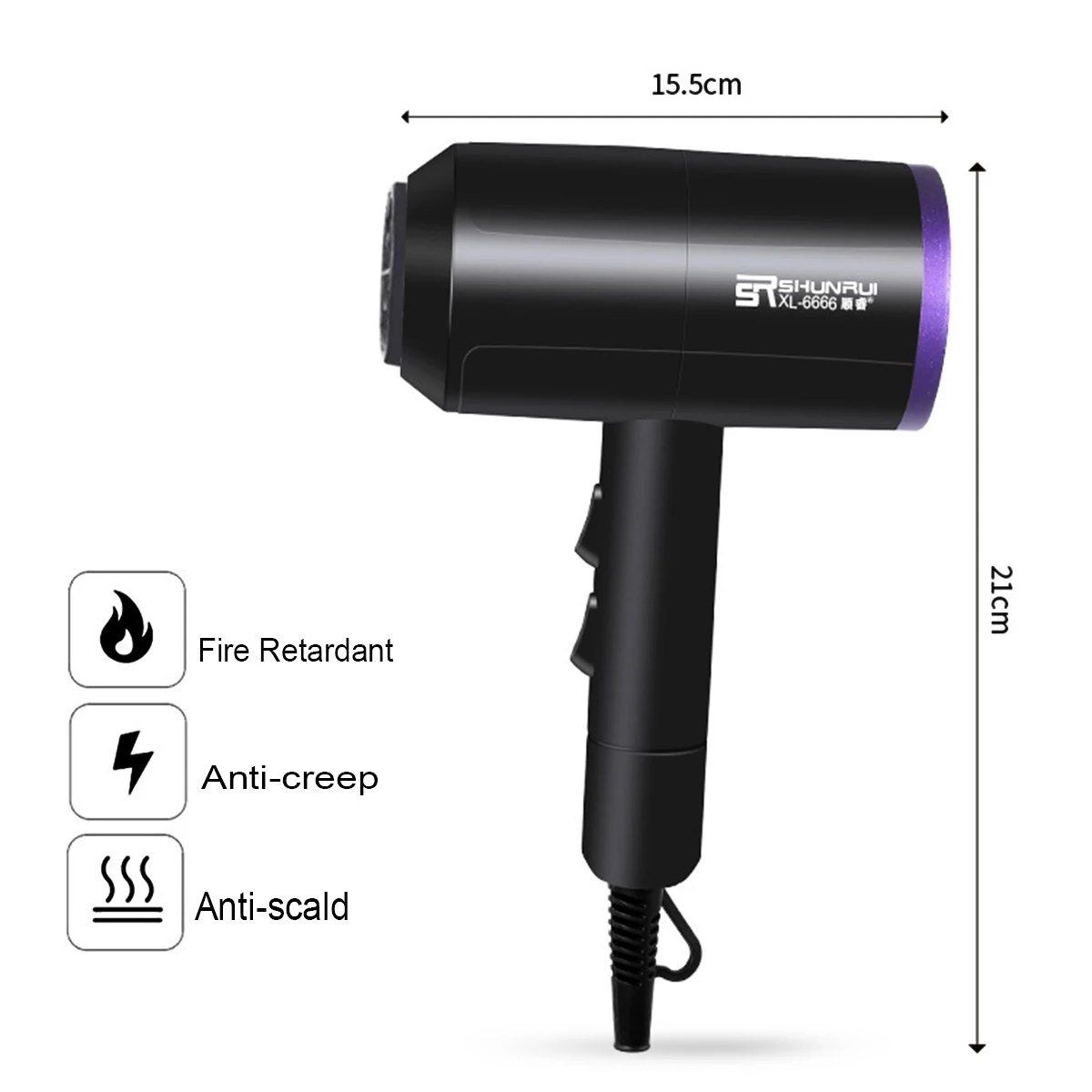 Professional Hair Dryer Negative Ion Hair Dryer 2000W Strong Wind Hot And Cold Wind Professinal Quick Dry Hair Care Hairdryer
Professional Hair Dryer Negative Ion Hair Dryer 2000W Strong Wind Hot And Cold Wind Professinal Quick Dry Hair Care Hairdryer