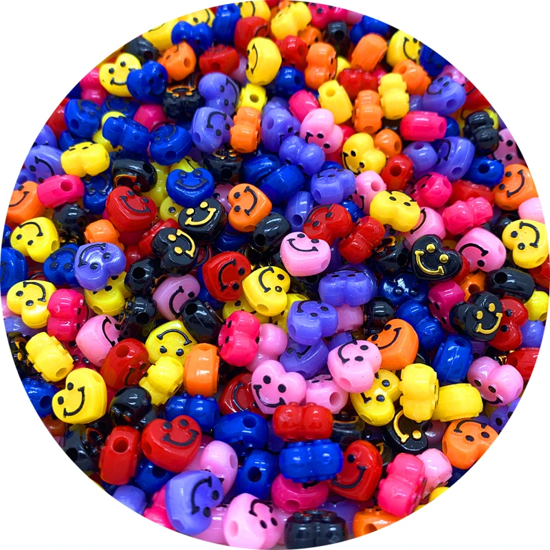 30pcs 10mm Heart starShape Smiley face Acrylic Spacer Beads For DIY Handmade Jewelry Accessories Make
30pcs 10mm Heart starShape Smiley face Acrylic Spacer Beads For DIY Handmade Jewelry Accessories Make