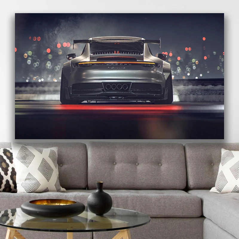 Modern Luxury Sports Car Porsche 911 GT3 Car Wall Art Picture Home Decor Modular Canvas HD Painting Living Room Decoration
Modern Luxury Sports Car Porsche 911 GT3 Car Wall Art Picture Home Decor Modular Canvas HD Painting Living Room Decoration