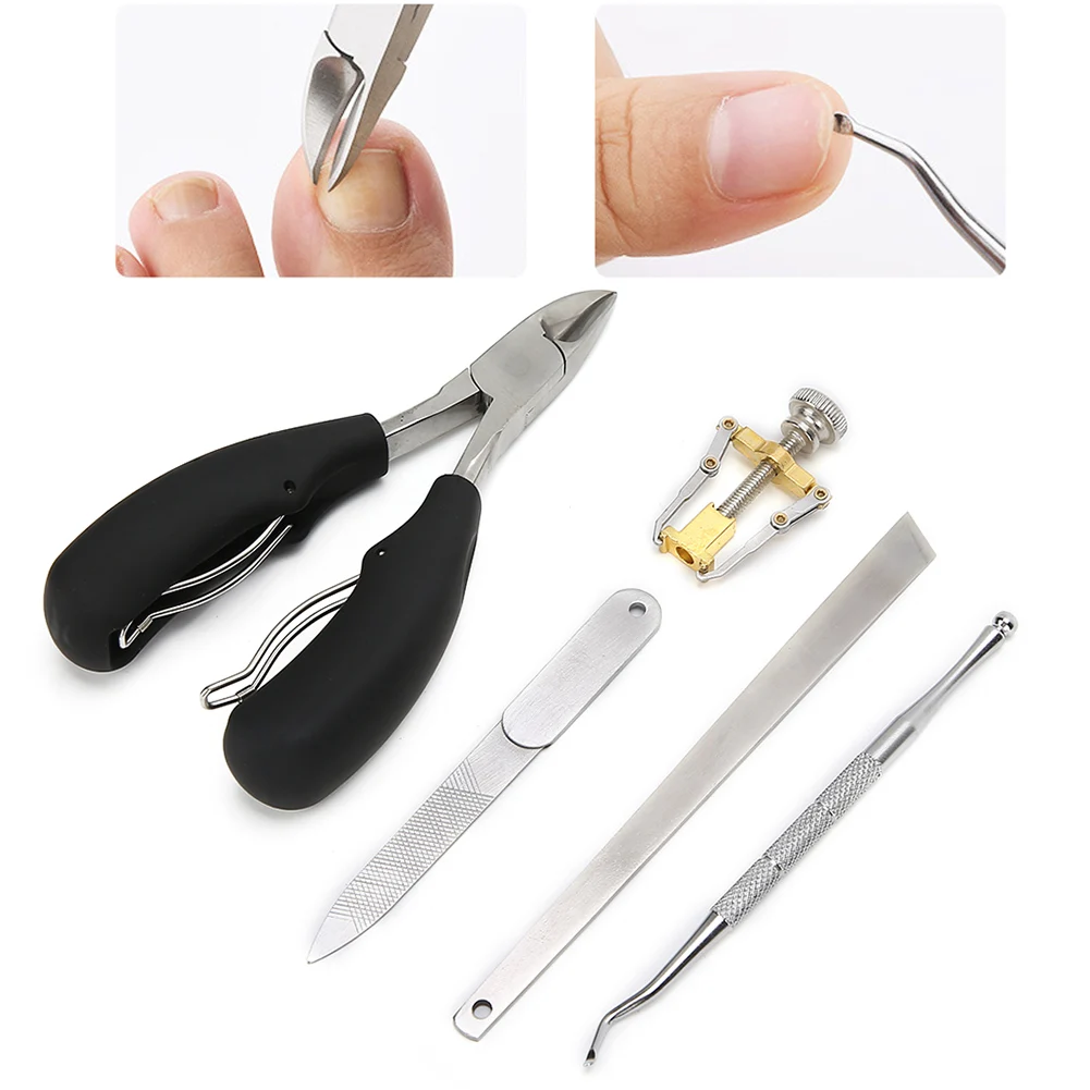 5Pcs Portable Adjustable Joint Pliers Pedicure Knife Nail Picker Ingrown Nail Corrector Home Tool Set Stainless Steel Waterproof
5Pcs Portable Adjustable Joint Pliers Pedicure Knife Nail Picker Ingrown Nail Corrector Home Tool Set Stainless Steel Waterproof