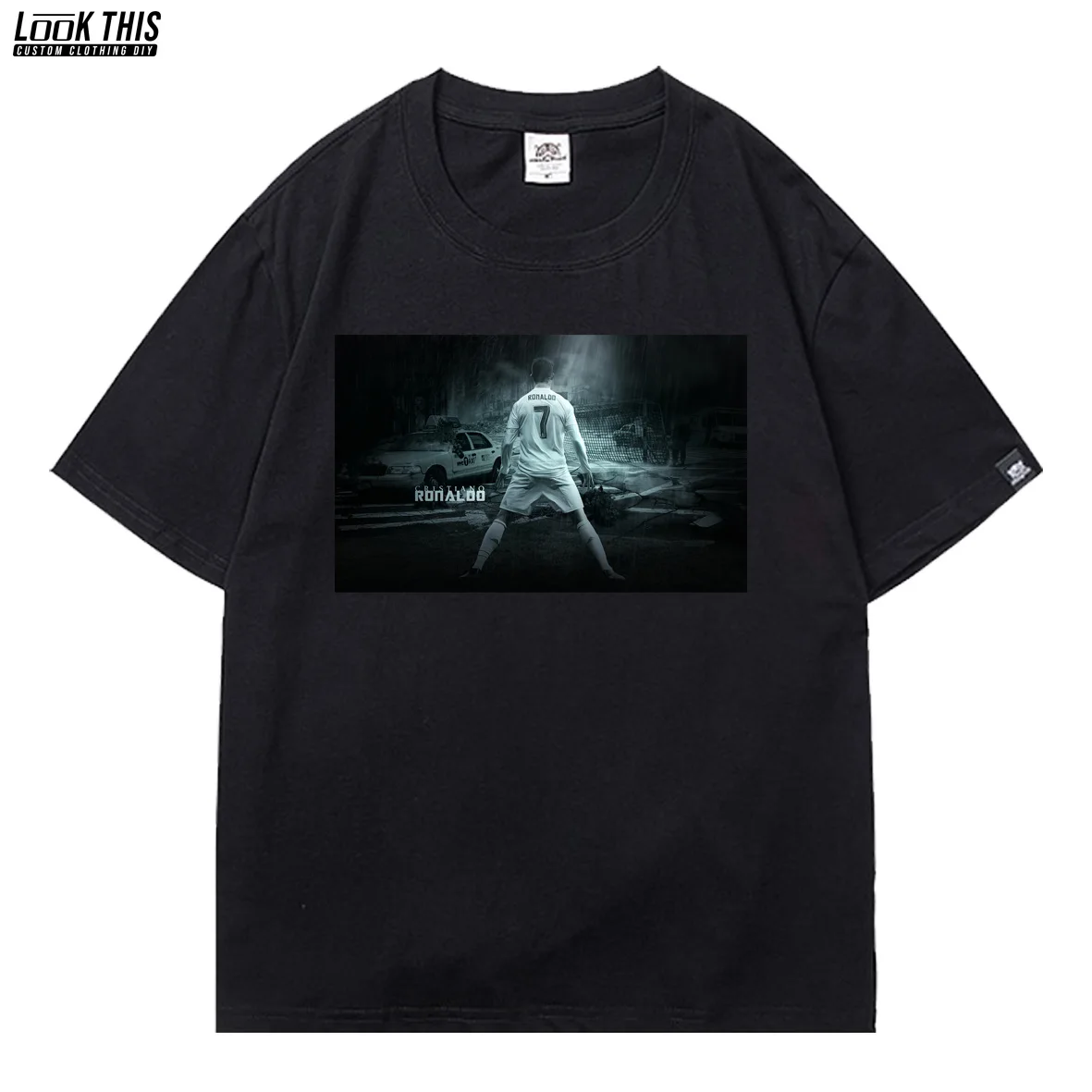 Cristiano Ronaldo No. 7 Printed Design Short Sleeve TShirt Oversized Football Round Neck T Shirt Best Ball Number Seven T-Shirt
Cristiano Ronaldo No. 7 Printed Design Short Sleeve TShirt Oversized Football Round Neck T Shirt Best Ball Number Seven T-Shirt