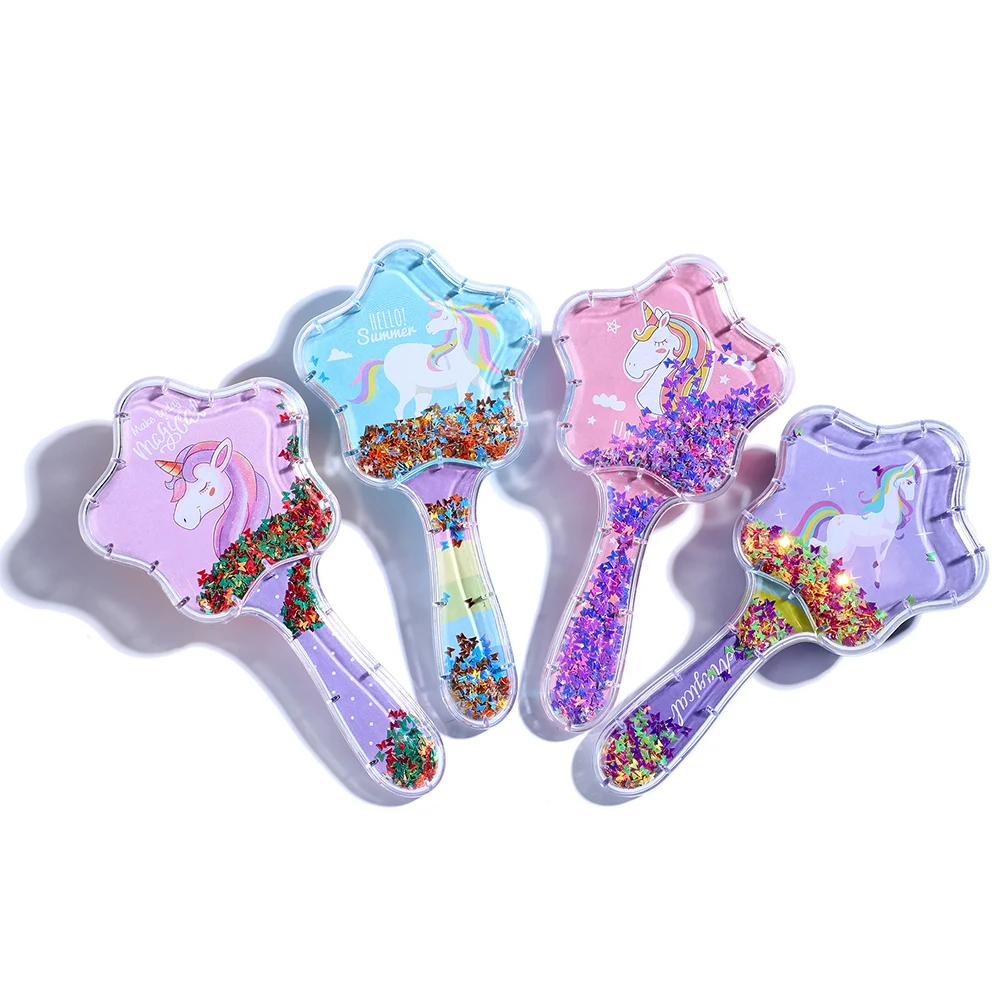 Cartoon Airbag Comb Anti-static,unicorn Mermaid Pattern Comb For Women Girls, Hair Detangling Plastic Brush Straight Curly Hair
Cartoon Airbag Comb Anti-static,unicorn Mermaid Pattern Comb For Women Girls, Hair Detangling Plastic Brush Straight Curly Hair