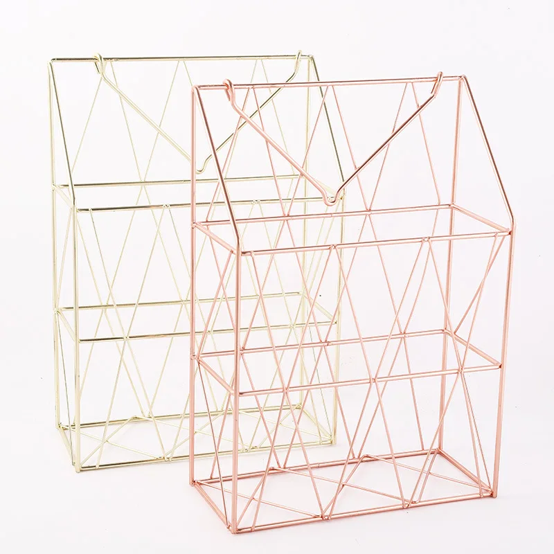 Nordic Mesh Metal Hanging Basket Portable Magazine Book Newspaper Storage Baskets Holders Desktop Organizer Home Wall Decoration
Nordic Mesh Metal Hanging Basket Portable Magazine Book Newspaper Storage Baskets Holders Desktop Organizer Home Wall Decoration