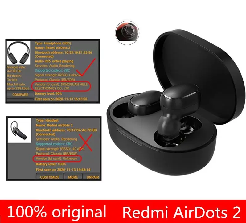 Оригинальные беспроводные наушники для Xiaomi Redmi AirDots 2, Bluetooth 5,0, TWS наушники, гарнитура, левый и правый режим низкого задержки, Mi True Stereo Auto Link
Оригинальные беспроводные наушники для Xiaomi Redmi AirDots 2, Bluetooth 5,0, TWS наушники, гарнитура, левый и правый режим низкого задержки, Mi True Stereo Auto Link