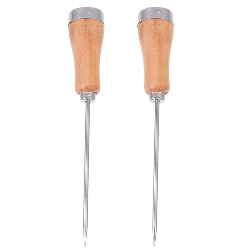 2PCS Ice Picker with Safety Wooden Handle Stainless Steel Ice Tools Ice Cream Maker Bar Cocktail Tools for Kitchen Tools
2PCS Ice Picker with Safety Wooden Handle Stainless Steel Ice Tools Ice Cream Maker Bar Cocktail Tools for Kitchen Tools