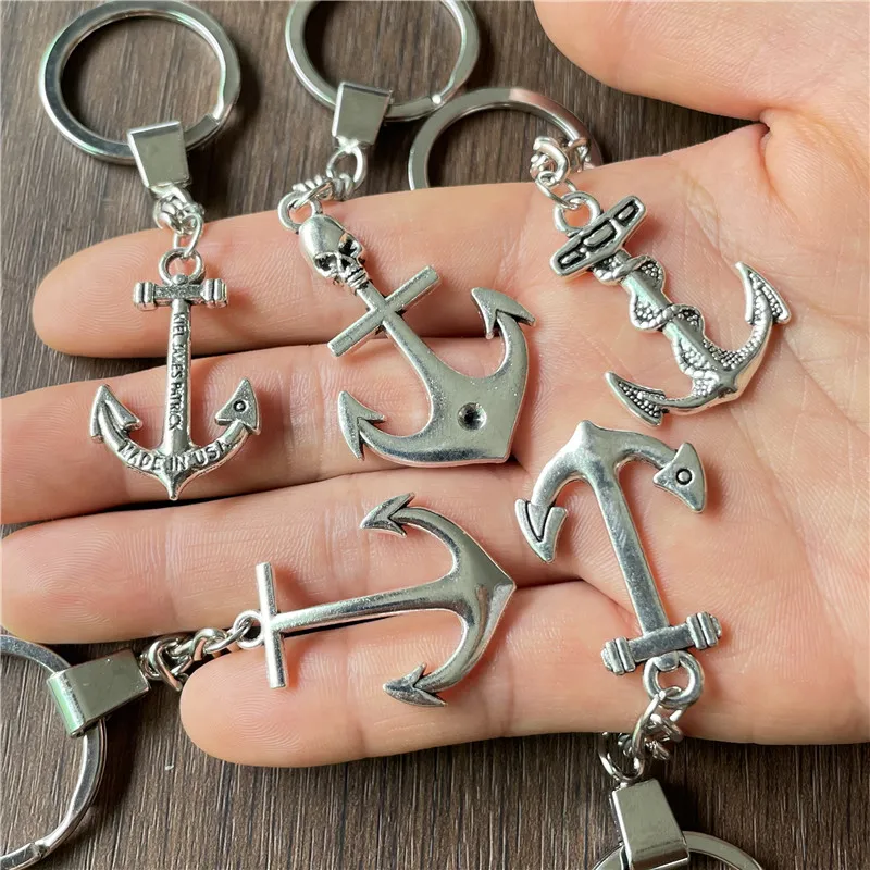 JunKang Metal Sea Anchor Hook Sea Boat Pendant For Men's Key Chain Zinc Alloy Connection Jewelry Accessories
JunKang Metal Sea Anchor Hook Sea Boat Pendant For Men's Key Chain Zinc Alloy Connection Jewelry Accessories