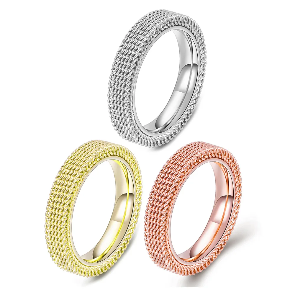 MFY European And American Classic Men's Rings Three-color Double-layer Mesh Stainless Steel Ring Fashion Hollow Ring Wholesale
MFY European And American Classic Men's Rings Three-color Double-layer Mesh Stainless Steel Ring Fashion Hollow Ring Wholesale