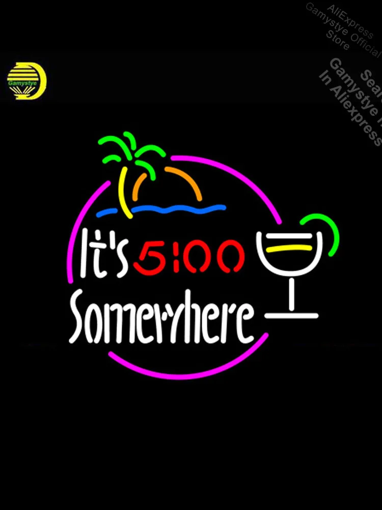 NEON SIGN For Its 5 OClock Somewhere Margarita neon Light Sign outdoor lighting store Neon Bulbs Decorative Shopping Hall Sign
NEON SIGN For Its 5 OClock Somewhere Margarita neon Light Sign outdoor lighting store Neon Bulbs Decorative Shopping Hall Sign