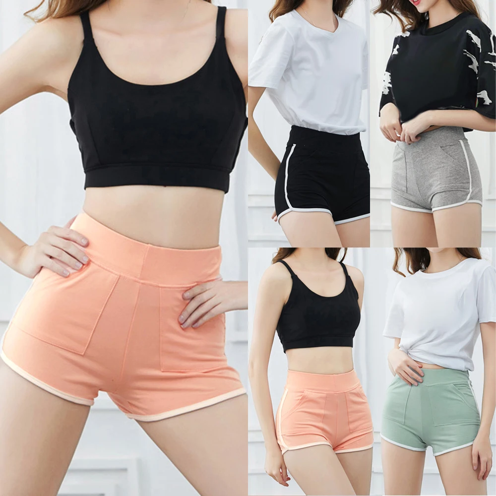 Running Jogging Sports Yoga Shorts Women Summer 2021 New Candy Color Anti Emptied Skinny Shorts Casual Lady Elastic Waist Beach
Running Jogging Sports Yoga Shorts Women Summer 2021 New Candy Color Anti Emptied Skinny Shorts Casual Lady Elastic Waist Beach