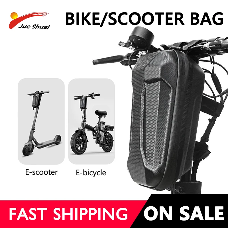 Universal Electric Scooter Storage Bag Hard Shell Front Frame Waterproof Folding Bike Head Handle Bag Carry Bags
Universal Electric Scooter Storage Bag Hard Shell Front Frame Waterproof Folding Bike Head Handle Bag Carry Bags