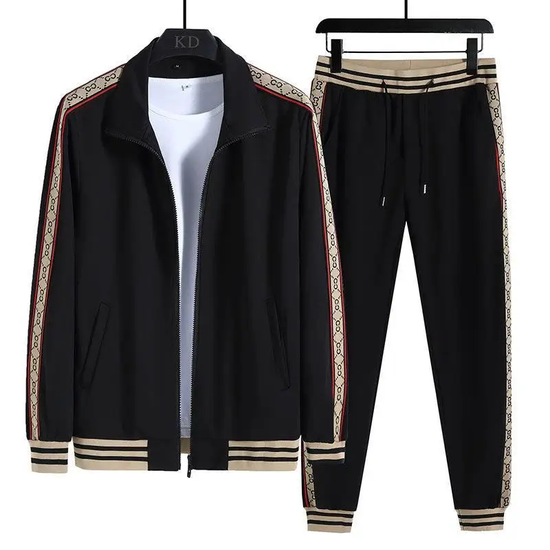 Tide collar cardigan zipper jacket recreational men age season fashion new jacket two big yards
Tide collar cardigan zipper jacket recreational men age season fashion new jacket two big yards