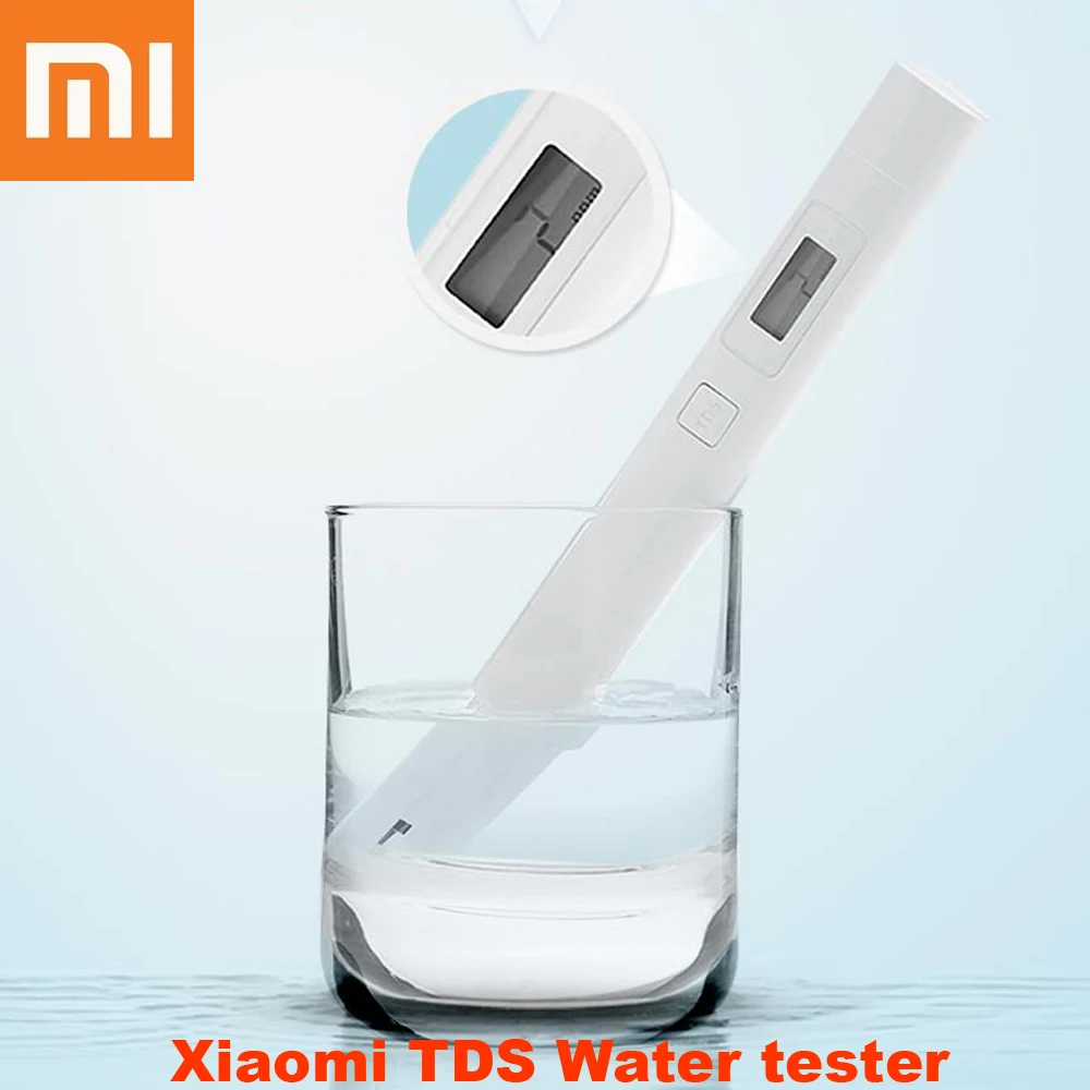 Портативный тестер воды Xiaomi Mijia TDS, профессиональный измеритель чистоты воды, PH
Портативный тестер воды Xiaomi Mijia TDS, профессиональный измеритель чистоты воды, PH