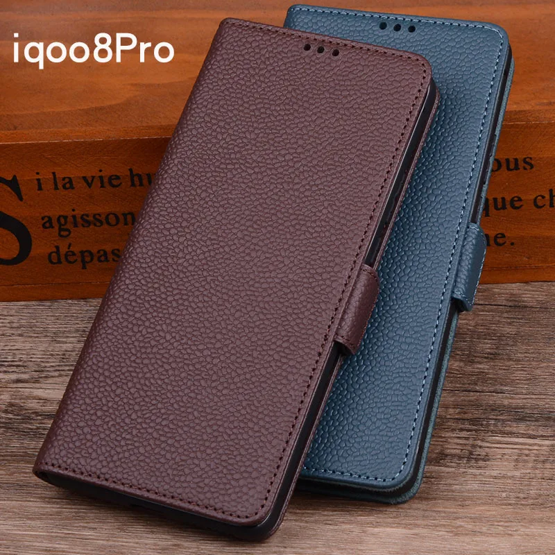 Hot New Luxury Lich Genuine Leather Flip Phone Case For Vivo Iqoo8 Iqoo 8 Pro Real Cowhide Leather Shell Full Cover Pocket Bag
Hot New Luxury Lich Genuine Leather Flip Phone Case For Vivo Iqoo8 Iqoo 8 Pro Real Cowhide Leather Shell Full Cover Pocket Bag