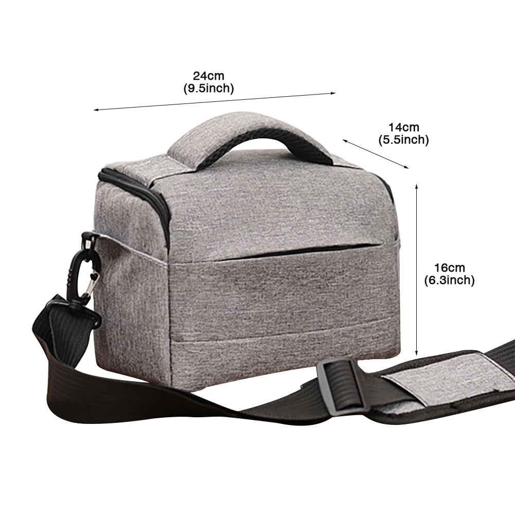 Portable Breathable Zipper DSLR Shoulder Camera Bag Outdoor Photography Pouch Portable one shoulder design Camera Bag
Portable Breathable Zipper DSLR Shoulder Camera Bag Outdoor Photography Pouch Portable one shoulder design Camera Bag