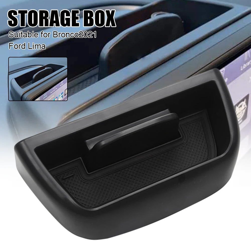 Dashboard Storage Box Car Interior Dash Storage Tray Organizer Phone Holder Center Console Anti-Slip Mat for 2021 Ford Bronco
Dashboard Storage Box Car Interior Dash Storage Tray Organizer Phone Holder Center Console Anti-Slip Mat for 2021 Ford Bronco