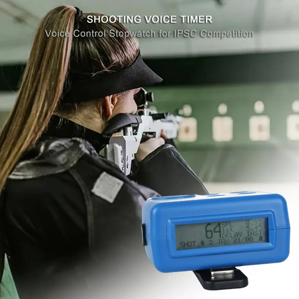 Competition Electronics Pocket Pro II Shot Timer with Sensor Buzzer Beeper Hunter Training Shooting Timer Speed Measures 
Competition Electronics Pocket Pro II Shot Timer with Sensor Buzzer Beeper Hunter Training Shooting Timer Speed Measures
