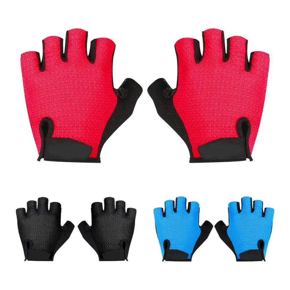 1 pair Silicone Anti-slip Anti-sweat Cycling Gloves Men Women Half Finger Gloves Breathable Anti-shock Sports Bike Bicycle Glove 
1 pair Silicone Anti-slip Anti-sweat Cycling Gloves Men Women Half Finger Gloves Breathable Anti-shock Sports Bike Bicycle Glove