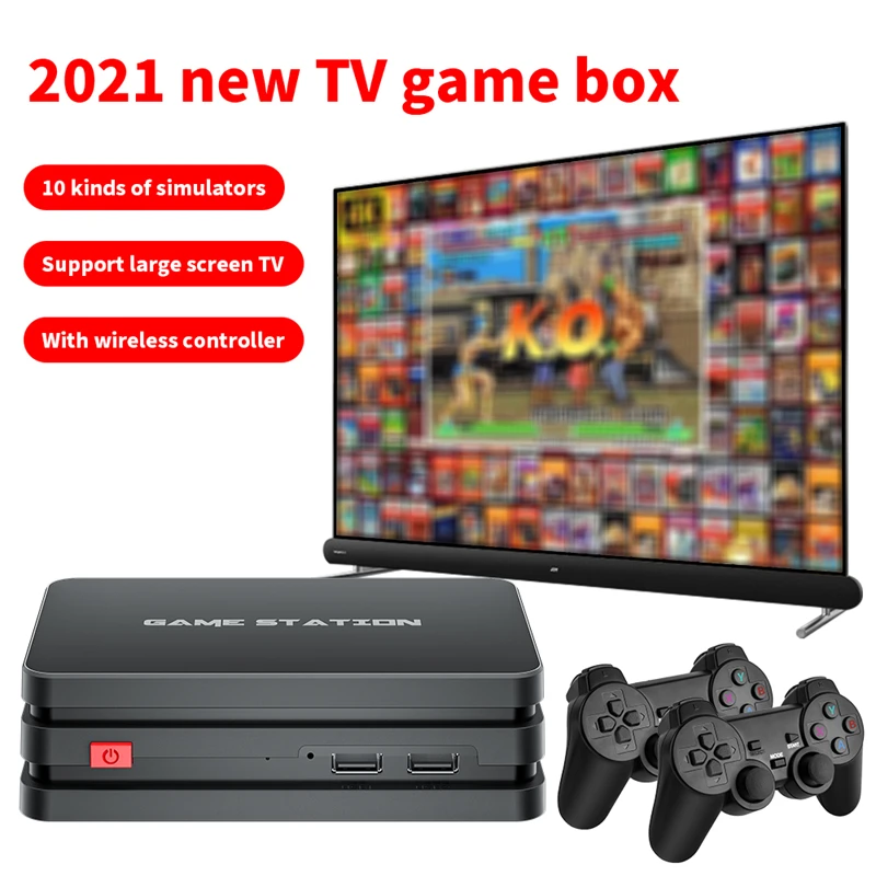 

Игровые консоли со встроенными 10000 + 10000 PS играми, ретро игровая консоль с беспроводным контроллером, наклейки для видеоигр для PS1/GBA