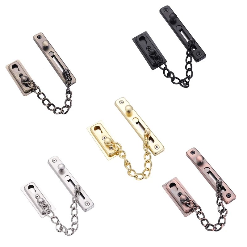 Home Door Guard Latch Stainless Steel Anti-theft Chain Security Door Chain Lock Heavy Duty Reinforced Safety Door Latch
Home Door Guard Latch Stainless Steel Anti-theft Chain Security Door Chain Lock Heavy Duty Reinforced Safety Door Latch