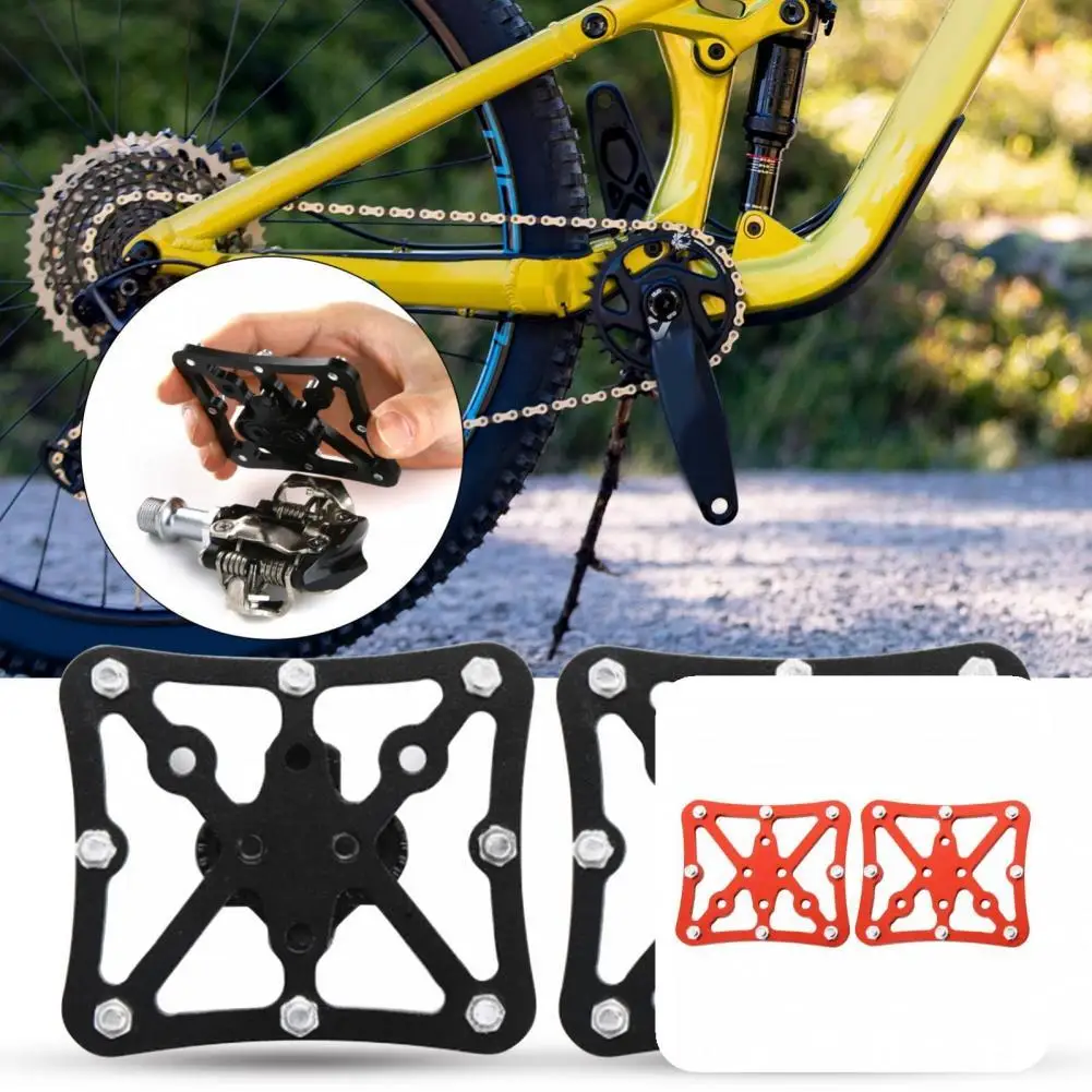 Easy to Install 2Pcs Premium Bike Clipless Pedal Adapter Ultralight Bike Clipless Pedal Anti-rust for Mountain Bike
Easy to Install 2Pcs Premium Bike Clipless Pedal Adapter Ultralight Bike Clipless Pedal Anti-rust for Mountain Bike