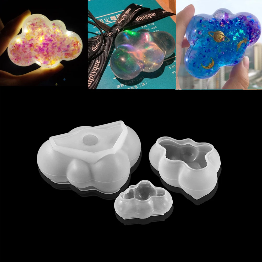 1 Pcs 3D Transparent Cloud Mouse Soap Silicone Epoxy Resin Moulds DIY Cake Decoration For Jewelry Crafts Making Accessories
1 Pcs 3D Transparent Cloud Mouse Soap Silicone Epoxy Resin Moulds DIY Cake Decoration For Jewelry Crafts Making Accessories