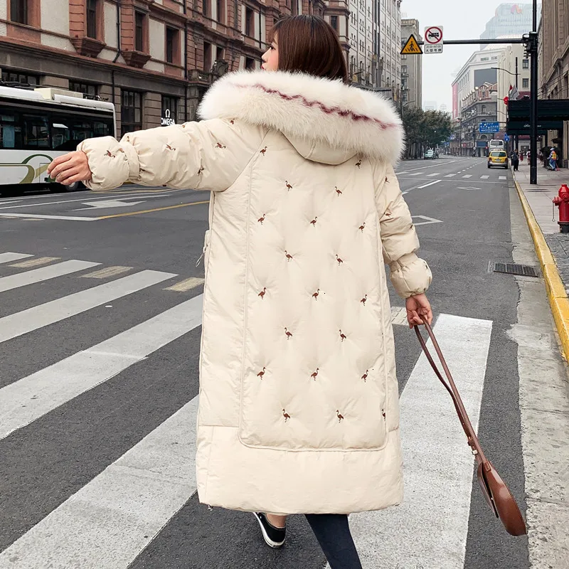 Women Jacket Parkas Winter Thick Cotton Padded Long Outerwear Loose Plus Size Warm Basic Coats |