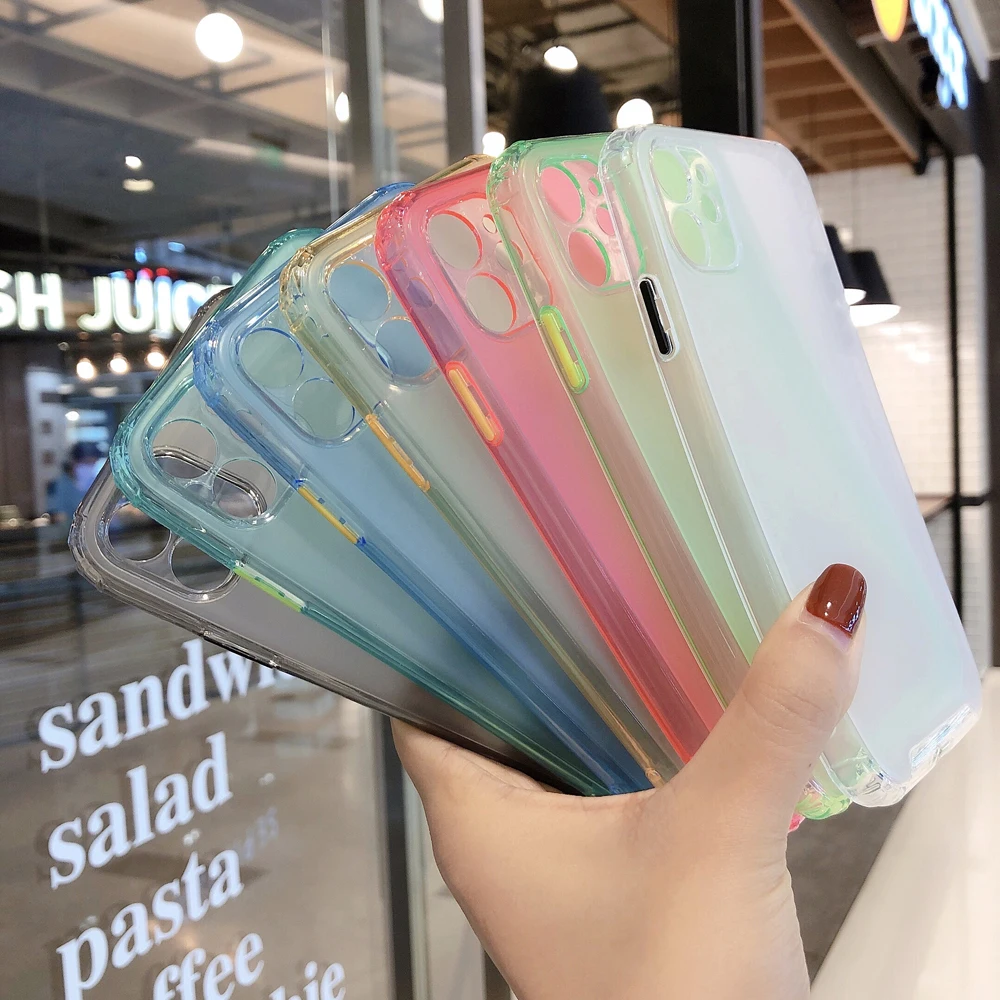 Shockproof Transparent Silicone Phone Case For iPhone 12 11 Pro X XR XS Max 8 7 6 6S Plus Clear Soft TPU Back Cover Cases Coque
Shockproof Transparent Silicone Phone Case For iPhone 12 11 Pro X XR XS Max 8 7 6 6S Plus Clear Soft TPU Back Cover Cases Coque