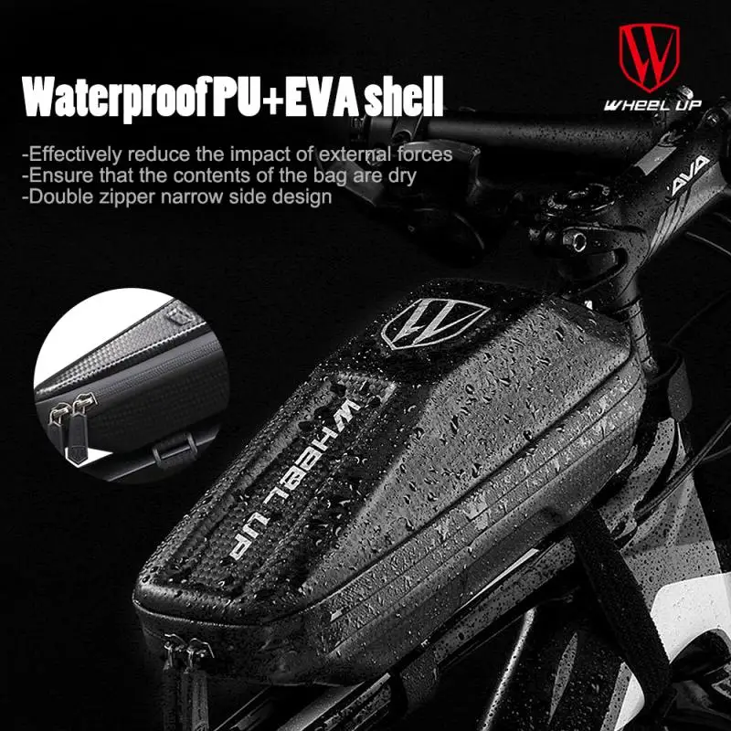 1L Bicycle EVA Bag Waterproof Mountain Bike Mobile Phone Kettle Storage Bag Bike Front Top Tube Cycling Bag Cycling Accessories
1L Bicycle EVA Bag Waterproof Mountain Bike Mobile Phone Kettle Storage Bag Bike Front Top Tube Cycling Bag Cycling Accessories