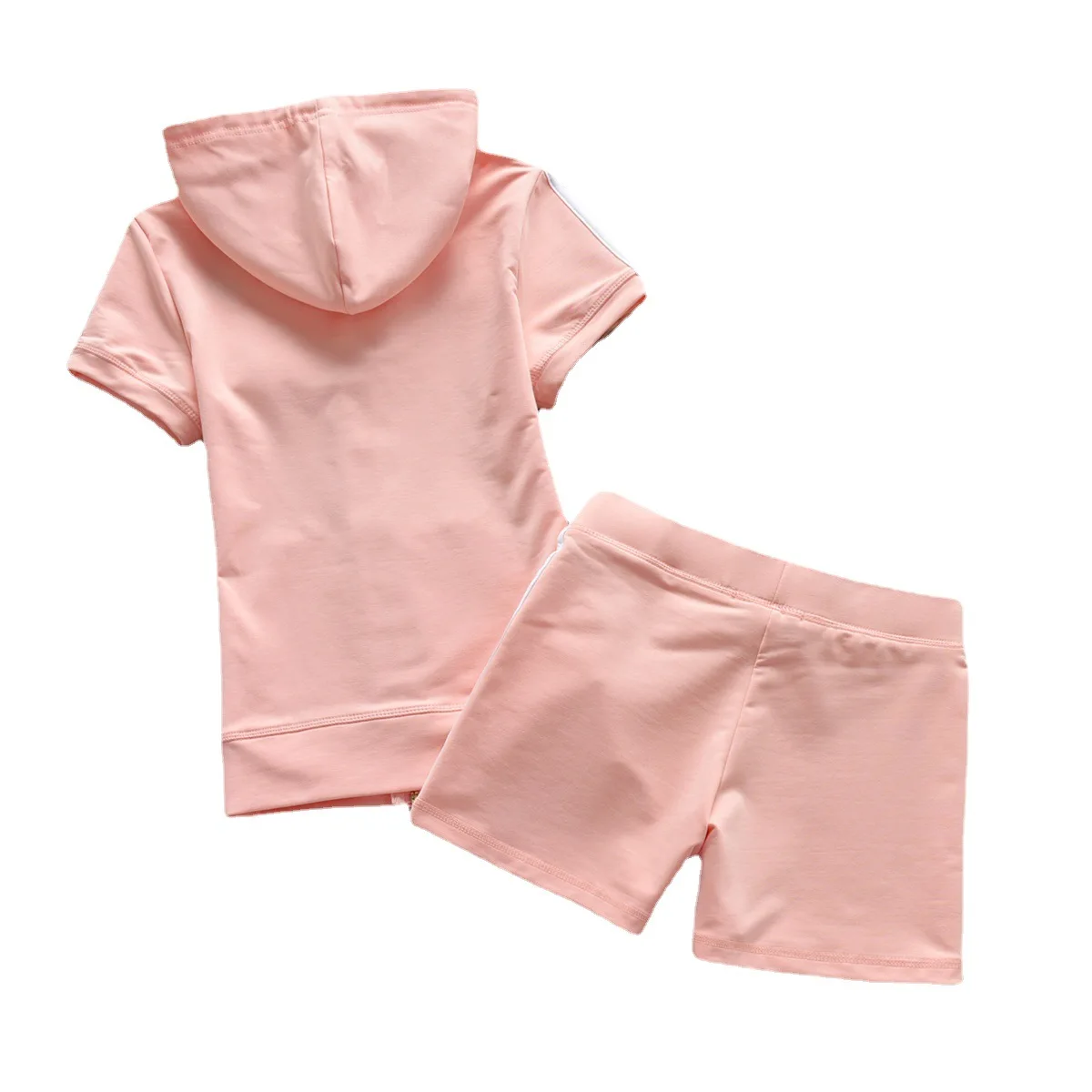 Summer New Casual Sports Suit Women's Short-sleeved Shorts Temperament Was Thin Half-length Skirt Two-piece Fashion
Summer New Casual Sports Suit Women's Short-sleeved Shorts Temperament Was Thin Half-length Skirt Two-piece Fashion