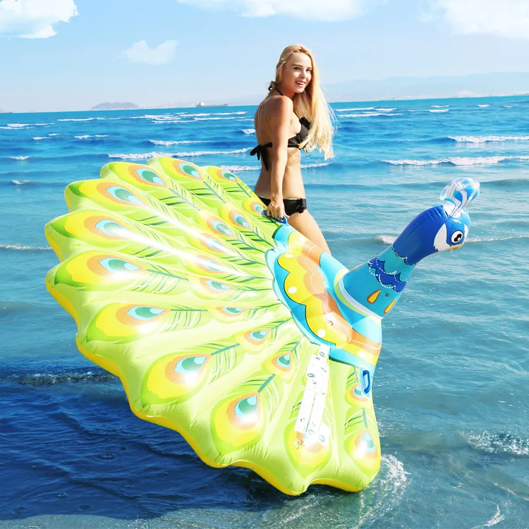 Ins popular environmental protection PVC inflatable mount peacock float row mount adult swimming circle deck chair surfboard
Ins popular environmental protection PVC inflatable mount peacock float row mount adult swimming circle deck chair surfboard