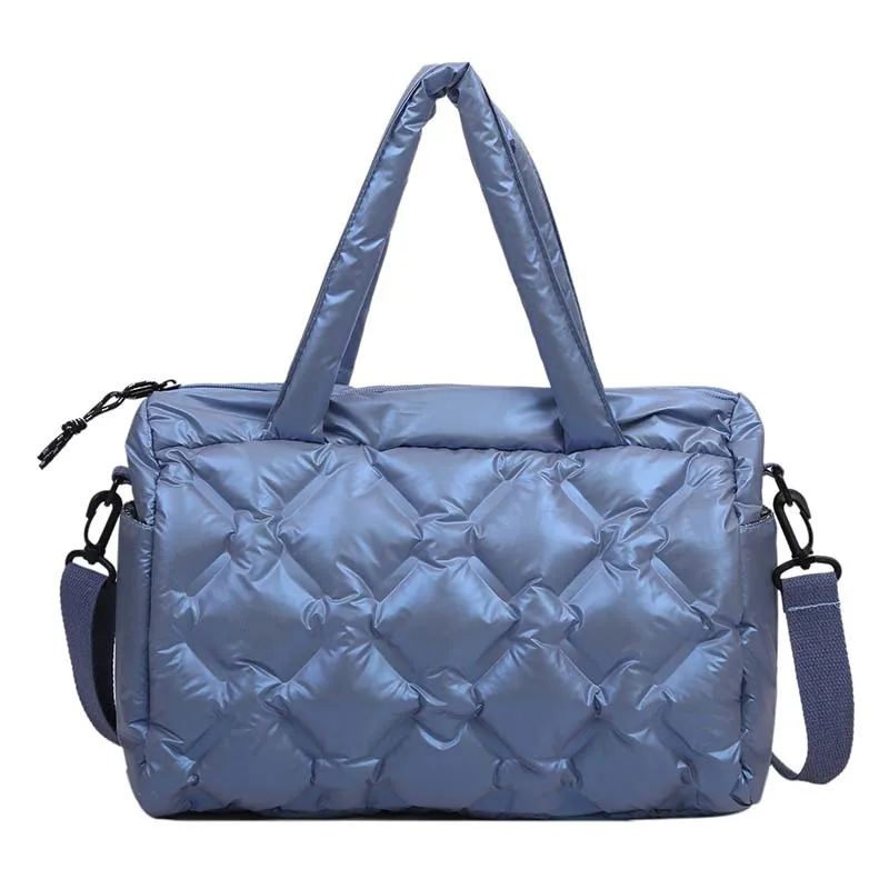 Ladies Handheld Diagonal Down Waterproof Fabric Large Capacity Adjustable Removable Shoulder Strap Fashion Female Bag 3 Colors
Ladies Handheld Diagonal Down Waterproof Fabric Large Capacity Adjustable Removable Shoulder Strap Fashion Female Bag 3 Colors