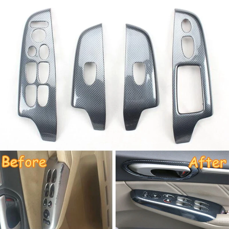 for HONDA CIVIC 2006-2011 Door Window Lift Panel Carbon Fiber Door Window Switch Cover Trim RHD
for HONDA CIVIC 2006-2011 Door Window Lift Panel Carbon Fiber Door Window Switch Cover Trim RHD