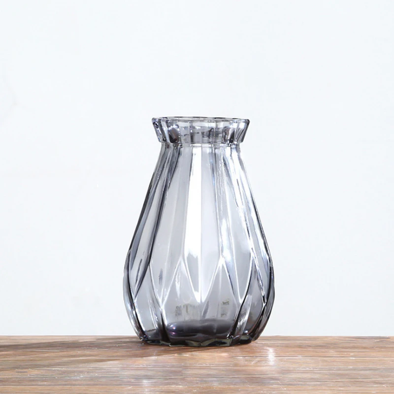 15-30cm Glass Diamond Vase Flower Bottle For Bonsai Artificial Flowers Water Narcissus Rose Flower Art Jardiniere 
15-30cm Glass Diamond Vase Flower Bottle For Bonsai Artificial Flowers Water Narcissus Rose Flower Art Jardiniere