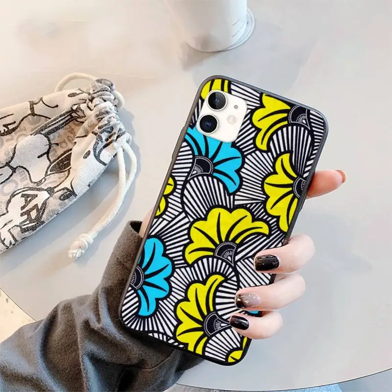 African Wax Fabic Phone Case for iPhone 11 12 mini pro XS MAX 8 7 6 6S Plus X 5S SE 2020 XR
African Wax Fabic Phone Case for iPhone 11 12 mini pro XS MAX 8 7 6 6S Plus X 5S SE 2020 XR
