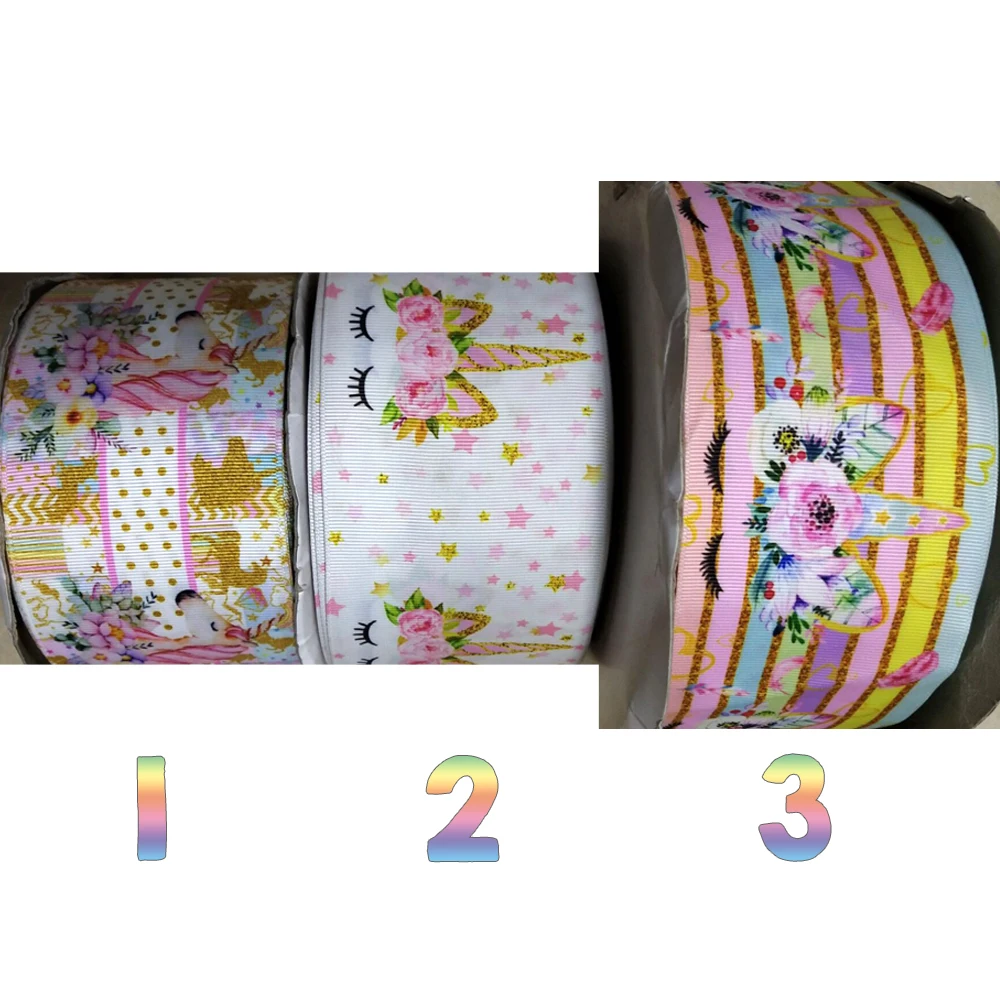 Stock Ribbon 3 inch 75mm Cartoon Candy Color Printed Grosgrain Ribbon 50 yards/roll
Stock Ribbon 3 inch 75mm Cartoon Candy Color Printed Grosgrain Ribbon 50 yards/roll