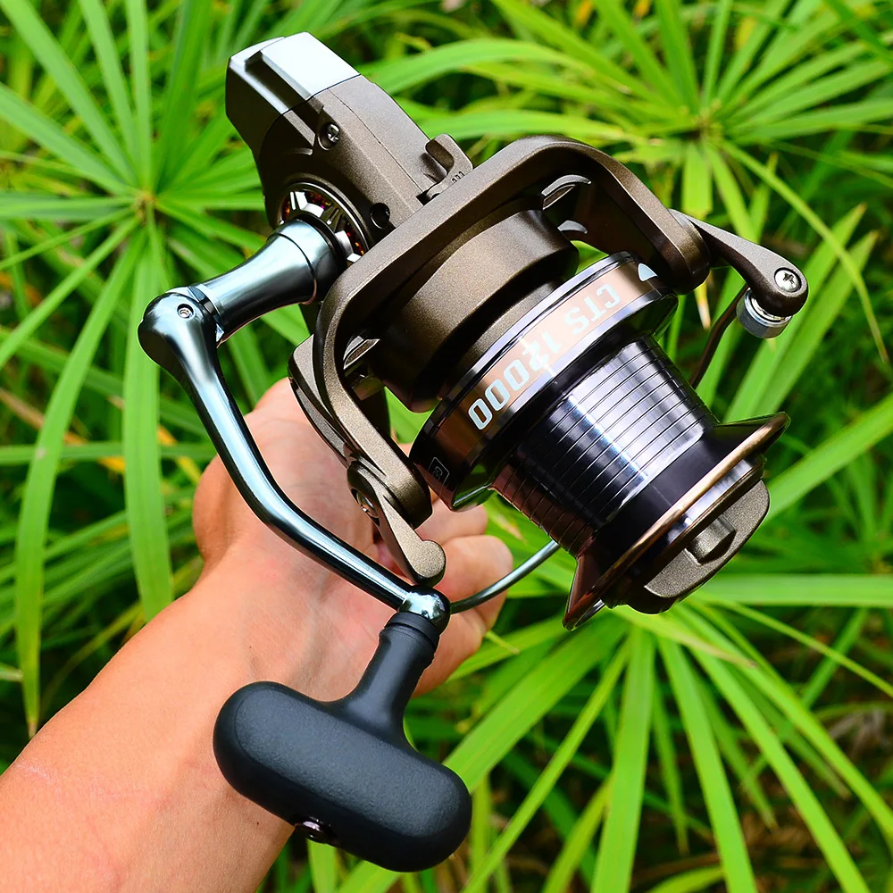 New CTS All Metal Spinning Reel 14+1 Left Right Hand Exchange Long Cast Wheel Fishing Wheel 4.0:1 Fresh/Saltwater Casting Reel
New CTS All Metal Spinning Reel 14+1 Left Right Hand Exchange Long Cast Wheel Fishing Wheel 4.0:1 Fresh/Saltwater Casting Reel