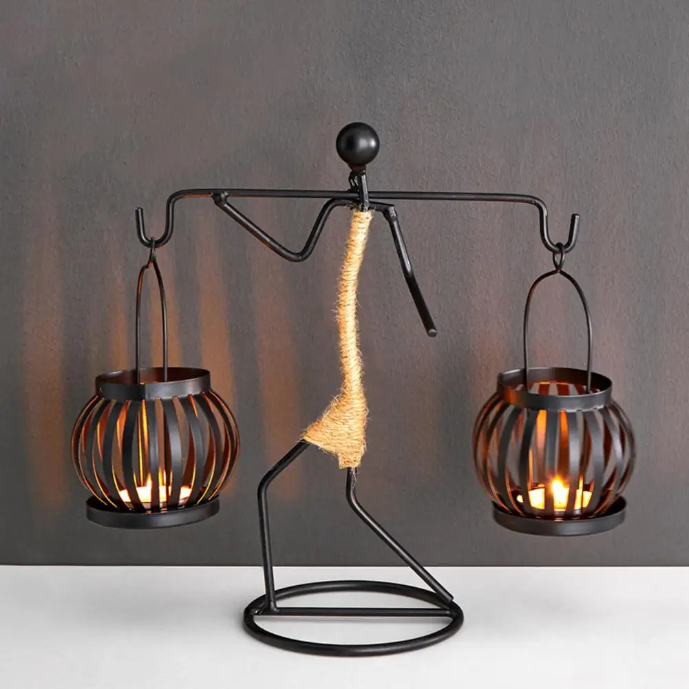 Nordic Metal Fashion Wedding Candle Stand Exquisite Candlestick Abstract Iron Men Candle Holder Home Bar Restaurant Decor
Nordic Metal Fashion Wedding Candle Stand Exquisite Candlestick Abstract Iron Men Candle Holder Home Bar Restaurant Decor