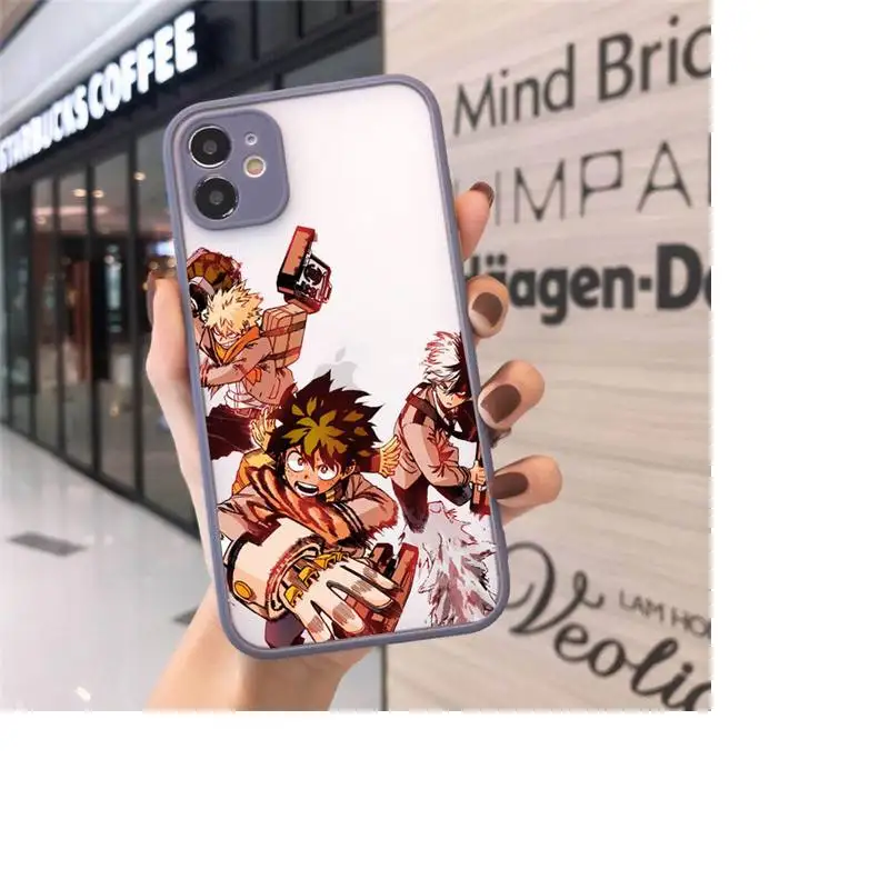 My Hero Academia Boku no Hero Academia anime Phone Cases matte transparent For iphone 7 8 11 12 plus mini x xs xr pro max cover 
My Hero Academia Boku no Hero Academia anime Phone Cases matte transparent For iphone 7 8 11 12 plus mini x xs xr pro max cover