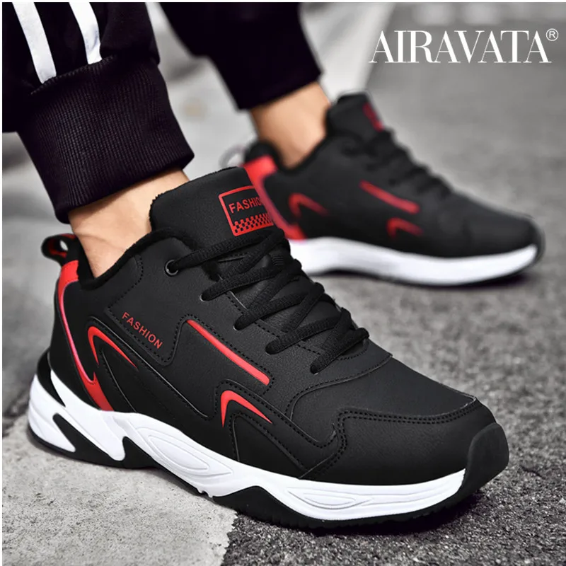 Winter Outdoor Sneakers Men Comfort Warm Running Shoes Velvet Leather Waterproof Sports Shoe Thick Bottom
Winter Outdoor Sneakers Men Comfort Warm Running Shoes Velvet Leather Waterproof Sports Shoe Thick Bottom