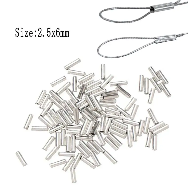 50/100/200pcs Round Coppers Fishing Tube Fishing Wire Pipe Crimp Sleeves Connector Fishing Line Accessories Tool
50/100/200pcs Round Coppers Fishing Tube Fishing Wire Pipe Crimp Sleeves Connector Fishing Line Accessories Tool