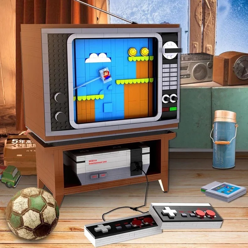 Форма KING 10013, креативные игрушки, модель развлекательной системы MK, строительные блоки, кирпичи, игры FC, играющие игрушки, детские подарки 71374
Форма KING 10013, креативные игрушки, модель развлекательной системы MK, строительные блоки, кирпичи, игры FC, играющие игрушки, детские подарки 71374