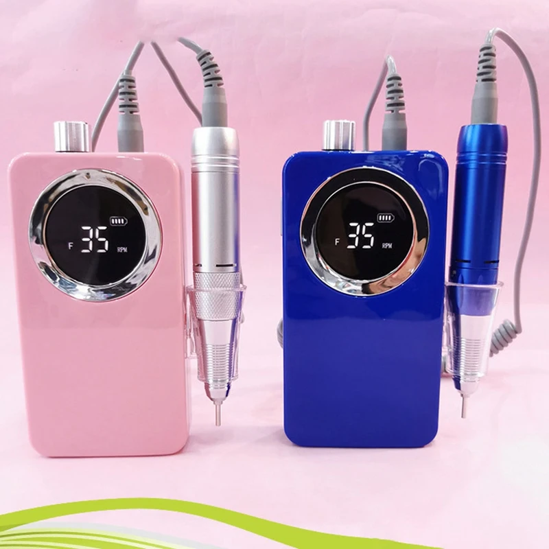 Nail Drill Machine 35000Rpm Professional Rechargeable Nail Drill Kit Portable Electric Acrylic Nail Tools EU Plug
Nail Drill Machine 35000Rpm Professional Rechargeable Nail Drill Kit Portable Electric Acrylic Nail Tools EU Plug