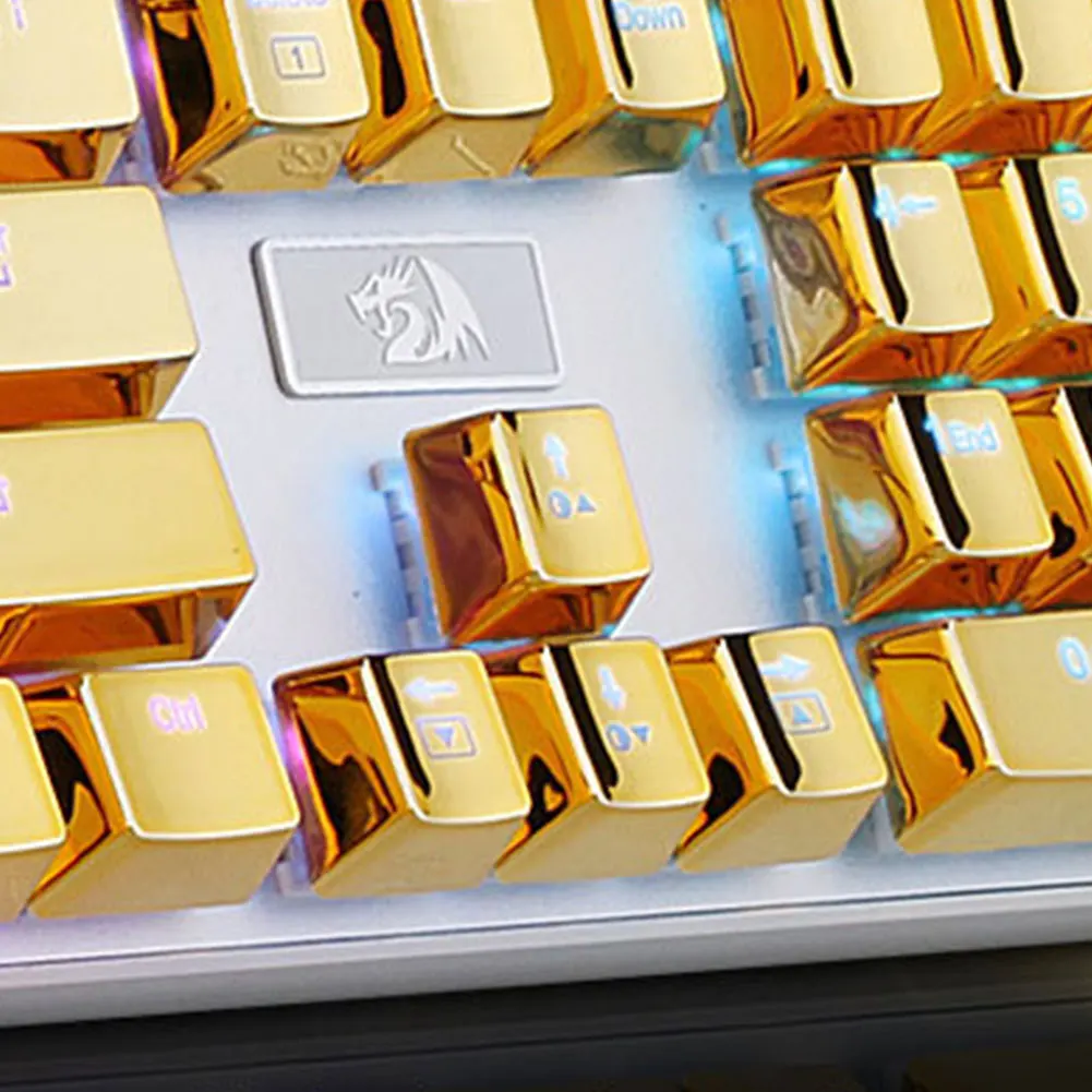 12pcs Game Office Durable Mechanical Keyboard Keycap Universal Removal USB Low Profile Accessory Replacement Gold Plated Backlit
12pcs Game Office Durable Mechanical Keyboard Keycap Universal Removal USB Low Profile Accessory Replacement Gold Plated Backlit