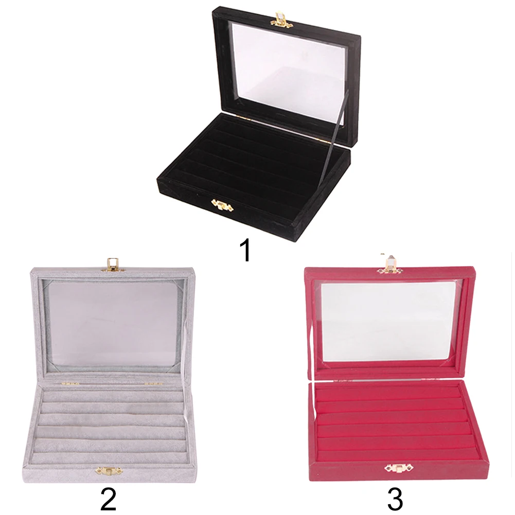Fabala Velvet Box One-tier Display For Earrings/Rings Jewelry Case Holder Organizer
Fabala Velvet Box One-tier Display For Earrings/Rings Jewelry Case Holder Organizer