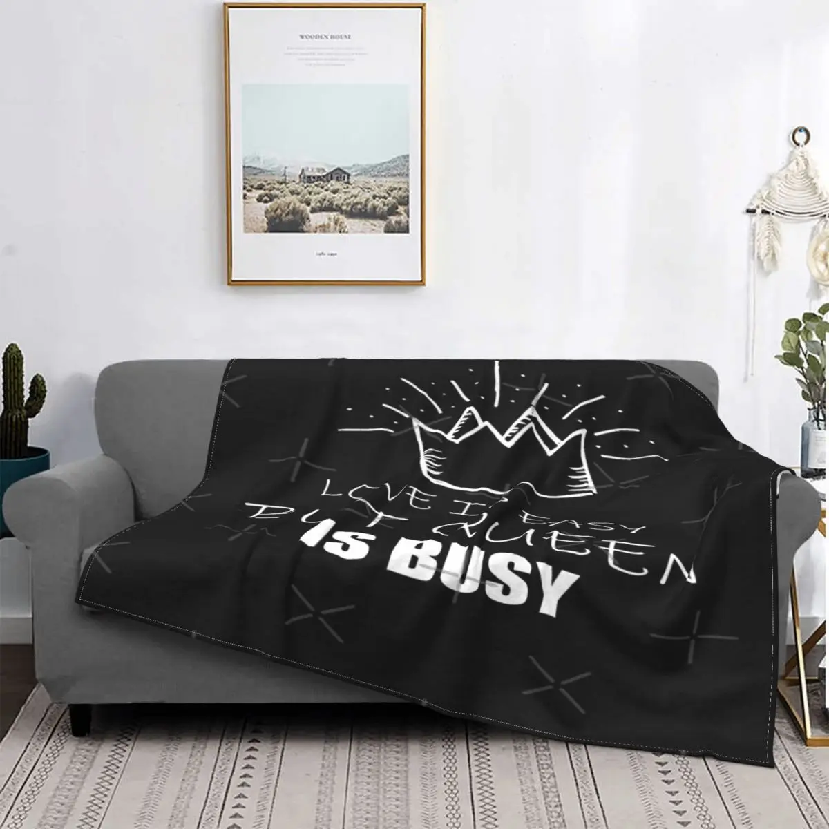 Manta a cuadros para cama, térmico para pickick cobertor, Love Is Easy, но Queen 3 
Manta a cuadros para cama, térmico para pickick cobertor, Love Is Easy, но Queen 3